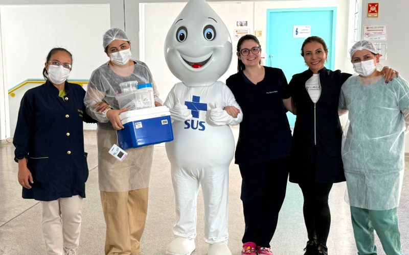 Recém-nascidos do Hospital Anna Fiorillo agora são vacinados contra tuberculose logo após o parto.