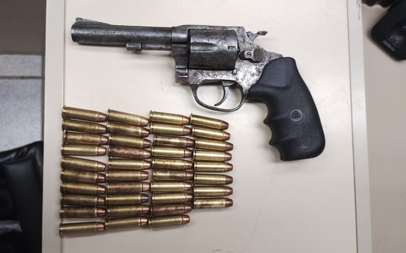 Arma e munições são encontradas pela Polícia Civil em Ponta Grossa durante operação de busca