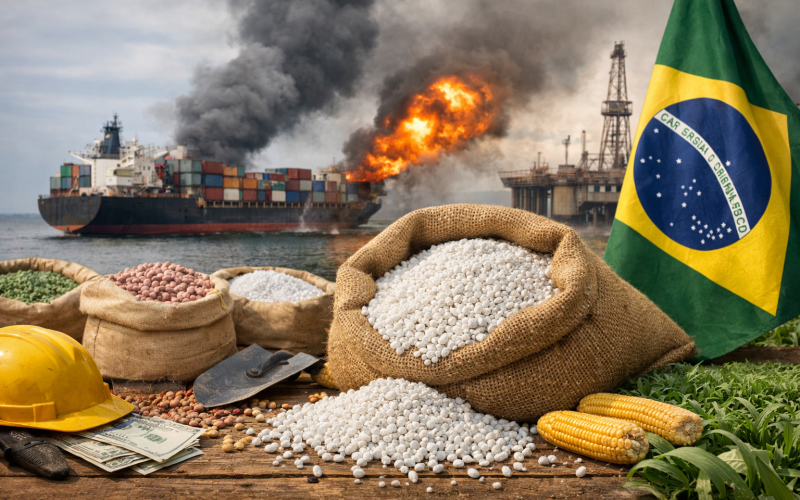 Agricultura brasileira opta por rota alternativa via Turquia para evitar Estreito de Ormuz