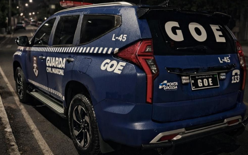 GCM prende homem procurado pela Justiça no bairro Neves, em Ponta Grossa