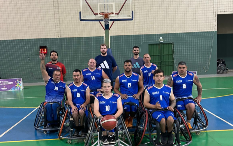 Castro brilha nos Jogos Paradesportivos do Paraná 2026, conquistando pratas e bronzes