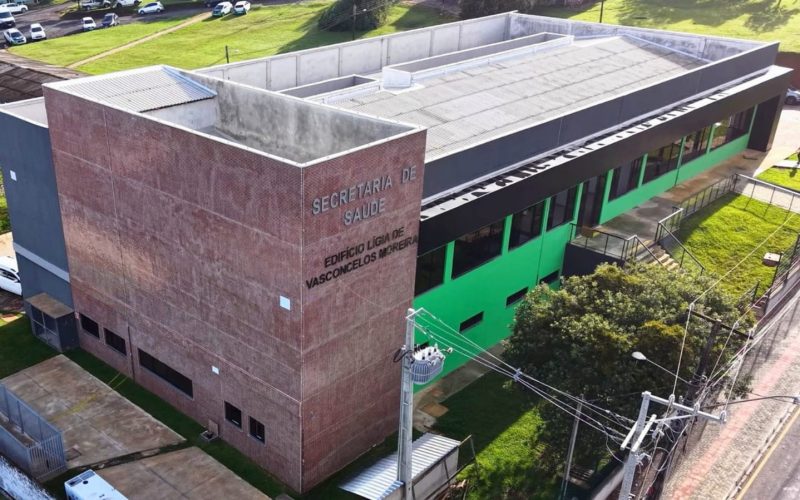 Nova sede da Secretaria de Saúde de Castro será inaugurada na próxima segunda-feira (06)