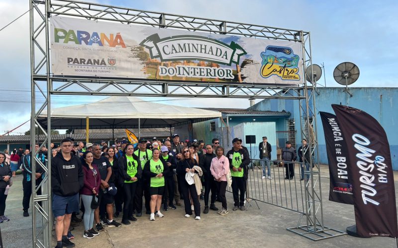 8ª Edição da Caminhada Lorena Verdille marca presença no calendário oficial de Castro
