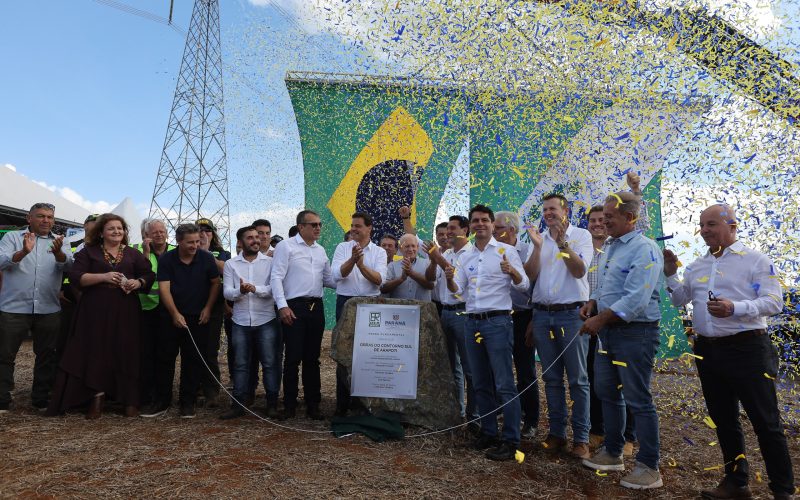 Ratinho Junior inaugura obras do Contorno Sul de Arapoti em cooperação com a Klabin