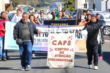 Caminhada pela Luta Antimanicomial reúne apoiadores em Castro na próxima quinta-feira (28)