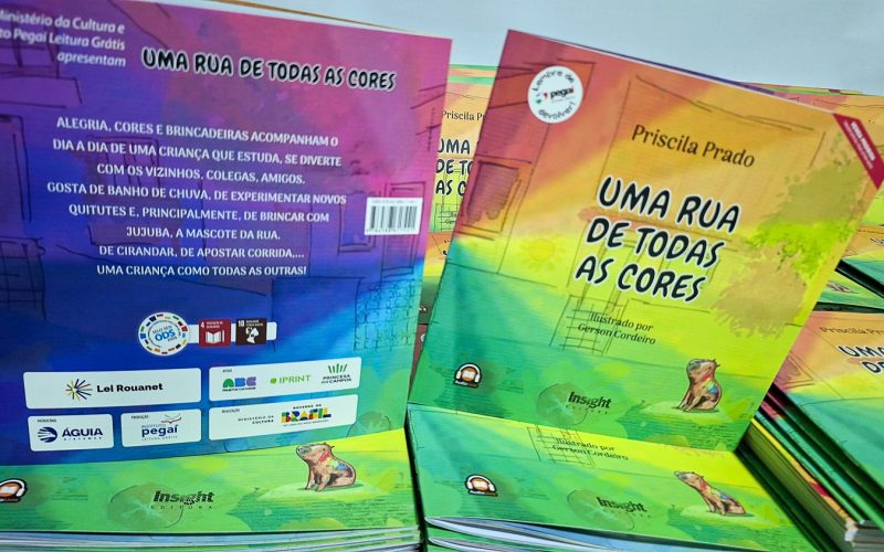Uma Rua de Todas as Cores”: novo livro infantil é lançado na Pegaí