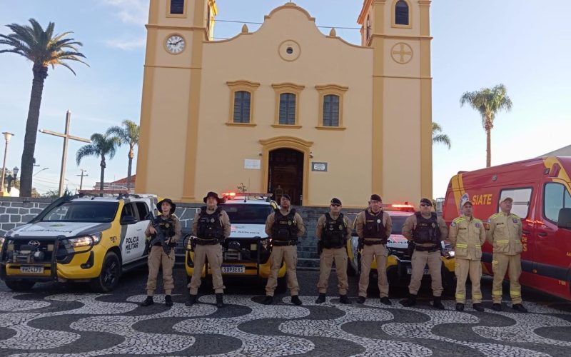 Operação Sinergia IV mobiliza 800 indivíduos e intensifica a luta contra a criminalidade nos Campos Gerais