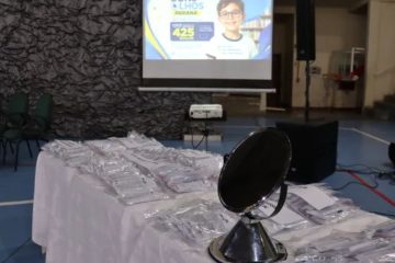 Piraí do Sul distribui 425 óculos a alunos da rede pública através do Programa Bons Olhos Paraná