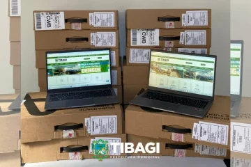 Novos notebooks chegam à Secretaria de Saúde para aprimorar o atendimento ao público