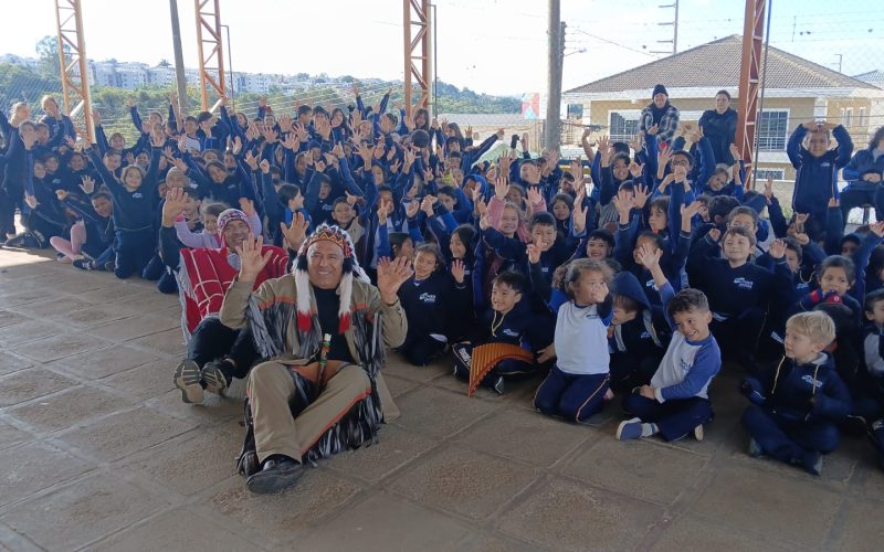 Iniciativa promove a cultura indígena nas escolas de Ponta Grossa