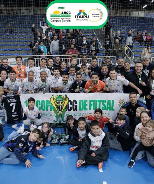 Ponta Grossa é campeã invicta da Copa AMCG de Futsal ao derrotar Castro