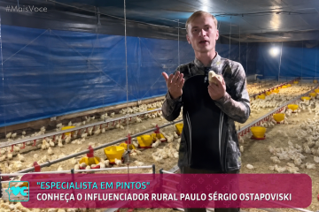 Paulo Osta, influenciador de Castro, traz o humor rural ao ‘Mais Você’ na TV Globo