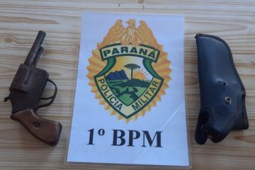 Falso armamento é descoberto em avenida central de Palmeira e encaminhado à delegacia