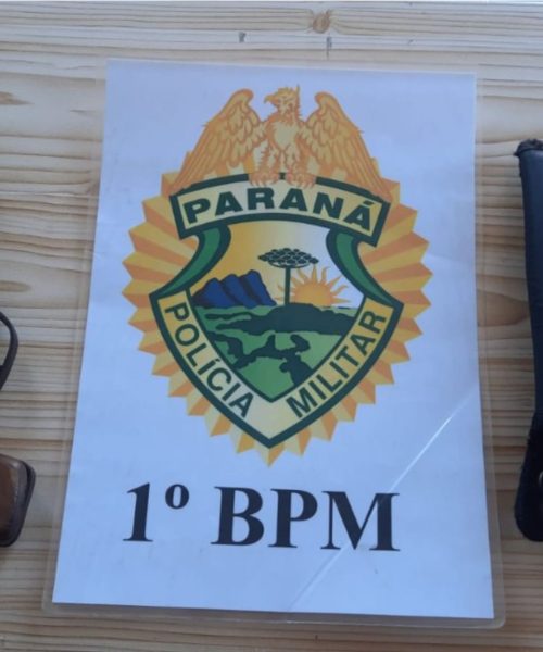 Falso armamento é descoberto em avenida central de Palmeira e encaminhado à delegacia