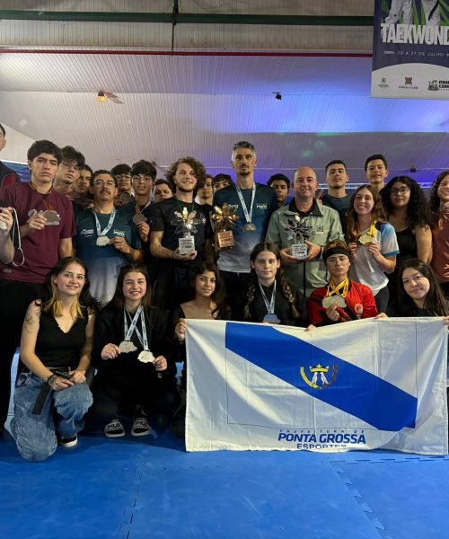 Ponta Grossa brilha no Paraná Combate, conquista 54 medalhas e se destaca entre as sete melhores cidades do estado