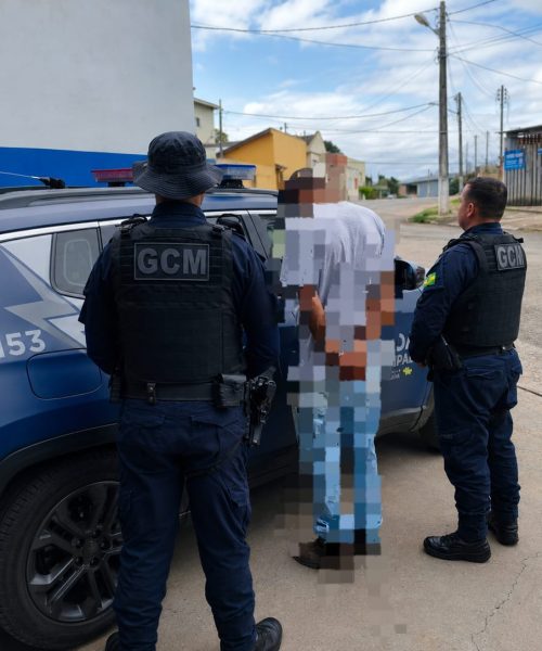 Guarda Civil Municipal captura homem com ordem de prisão em Jaguariaíva