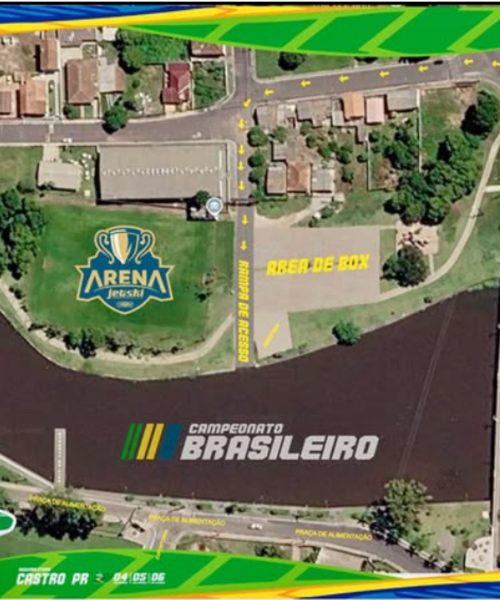 Castro sedia etapa emocionante do Campeonato Brasileiro de Arena JetSki com competições de velocidade e resistência