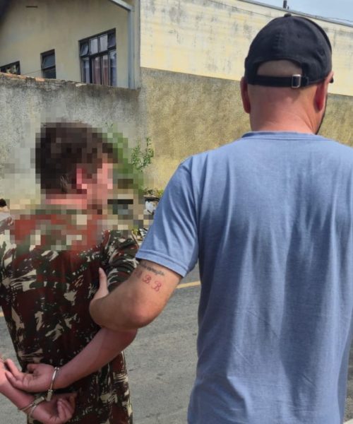 Jovem de 27 anos é detido em Palmeira após decisão judicial que reverte seu regime para fechado