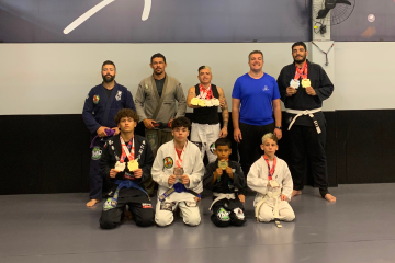 Tibagi brilha no Circuito Paranaense de Jiu-Jitsu com 11 medalhas conquistadas por seus atletas