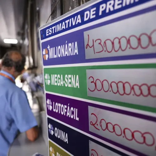 Próximo sorteio da Mega-Sena oferece prêmio acumulado de R$ 45 milhões