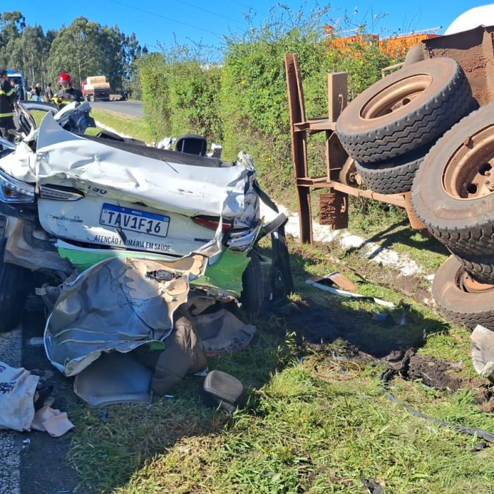 Identificada a vítima de colisão envolvendo cinco carros na PR-151, em Carambeí