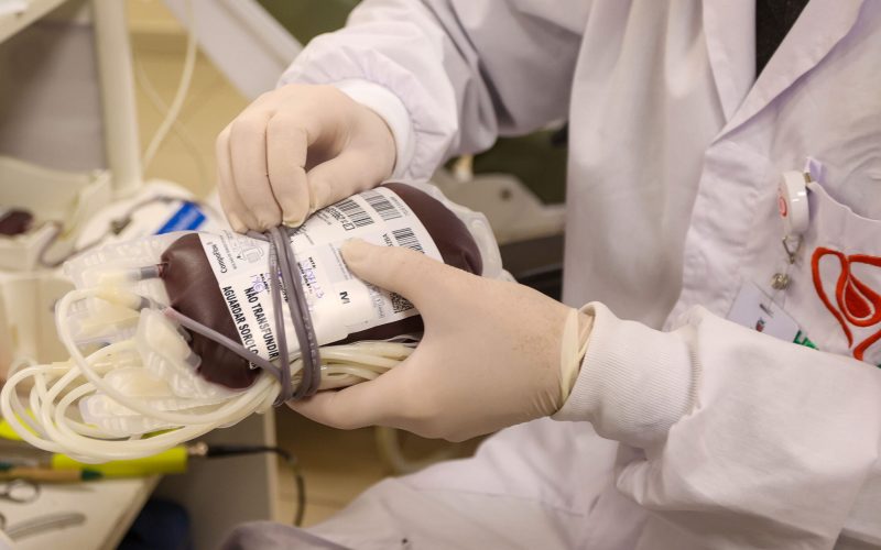 Hemepar destaca a necessidade de doações regulares de sangue