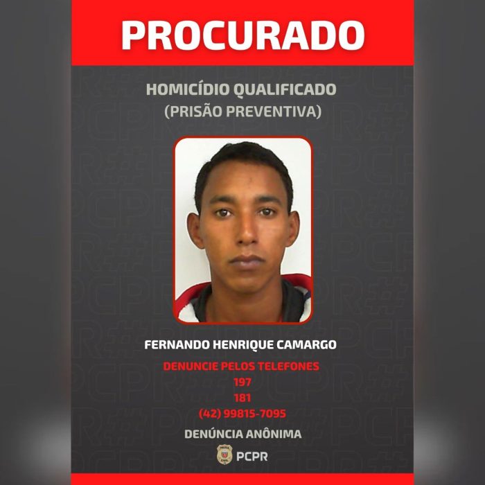 Suspeito de homicídio em Palmeira é detido pela Polícia Civil