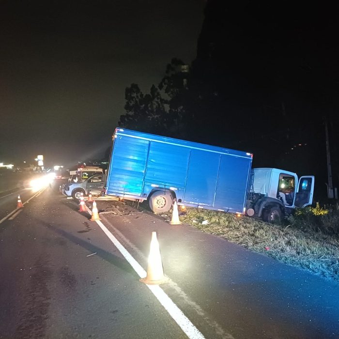 Acidente trágico na BR-277: carro e caminhão colidem e resultam em uma fatalidade